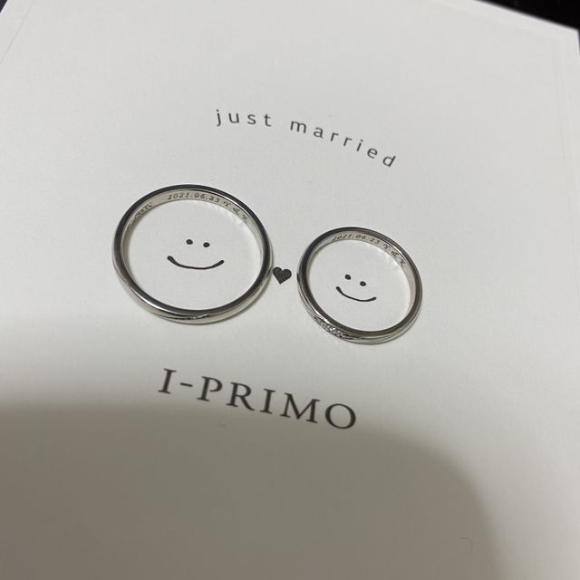 2人にとって最高の結婚指輪ができました。