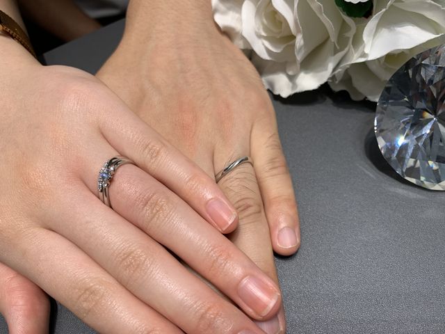 セットリングの購入写真です。