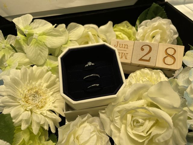 結婚指輪と婚約指輪