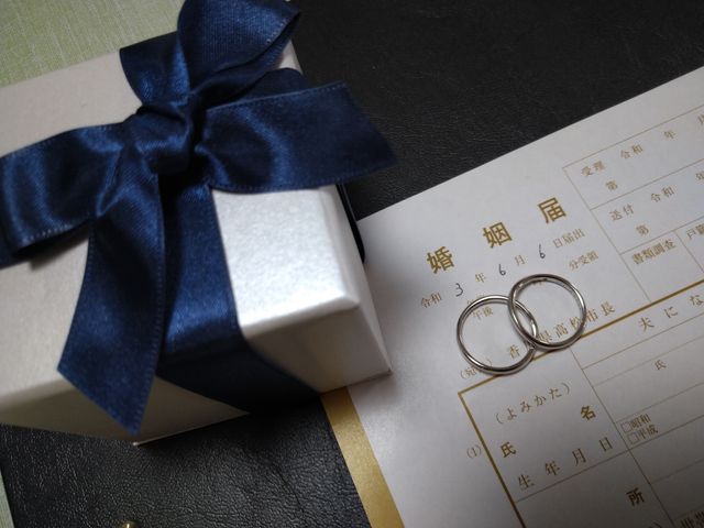 6月6日の入籍のために購入しました