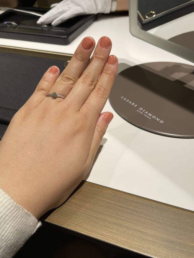 キラキラ輝くダイヤモンド