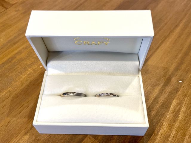 ゴールドとプラチナ、ゴールドとピンクゴールドの組み合わせ