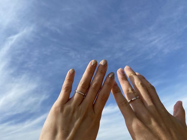 入籍日の写真です