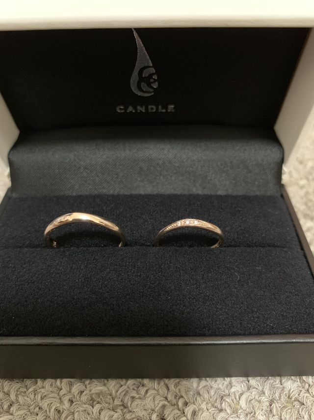 ピンクゴールドです！