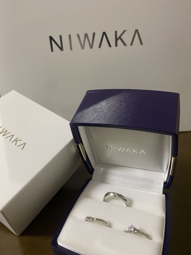指輪届きました！最高の付け心地です！！！