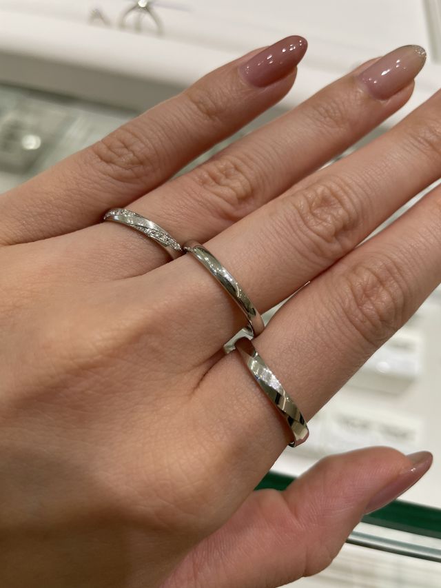 マリッジリングレディース、メンズ