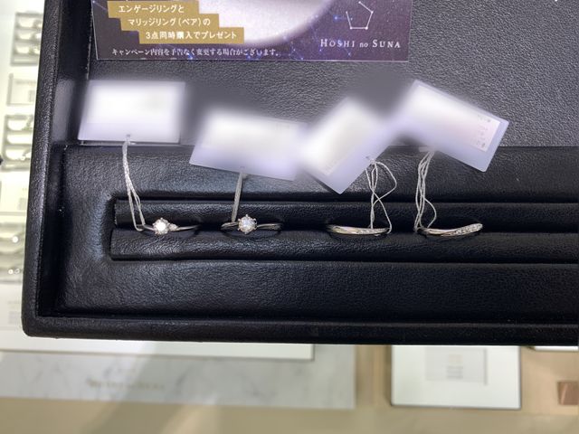 左シリウス　右ジュノ　値札は規定にてぼかしています