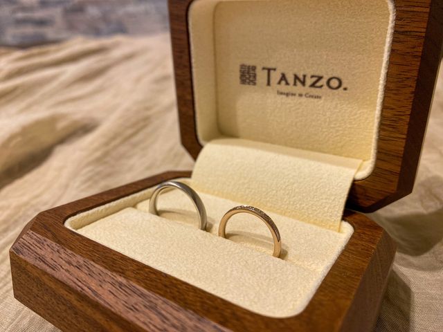 親身になって指輪のデザインを考えてくれました。