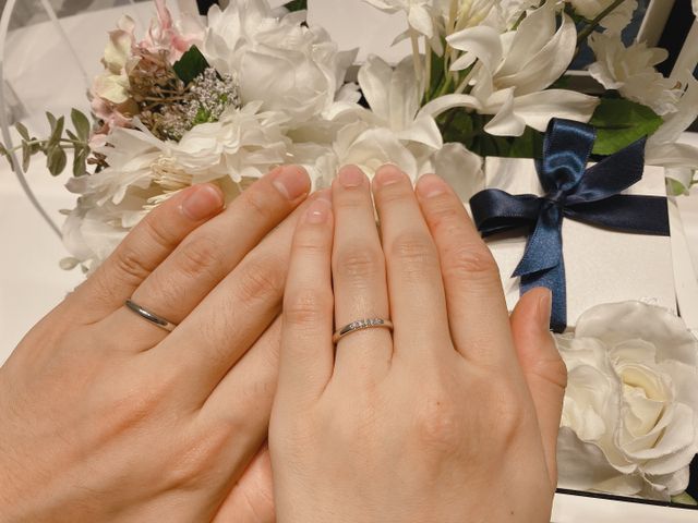 ピュアプラチナハートで、キューピットダイアモンド