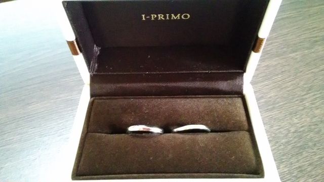 左が旦那さん、右が私のものです