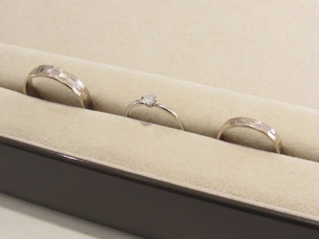 結婚指輪洗浄に行ったら戻って来たら増えていました！