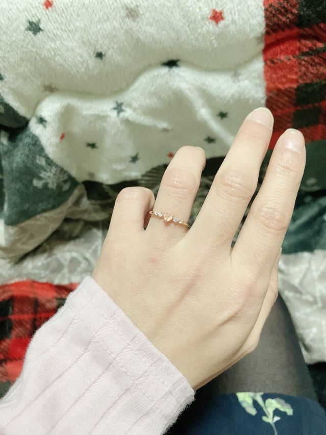 北海道産ロードクロサイト×ダイヤモンド18Kリング