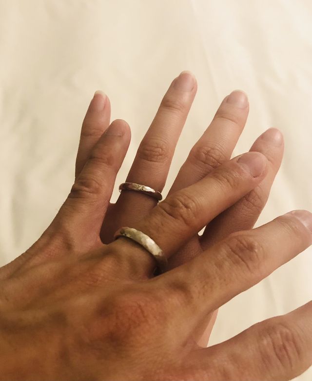 リングの幅も選べて自分好みに作れる！
