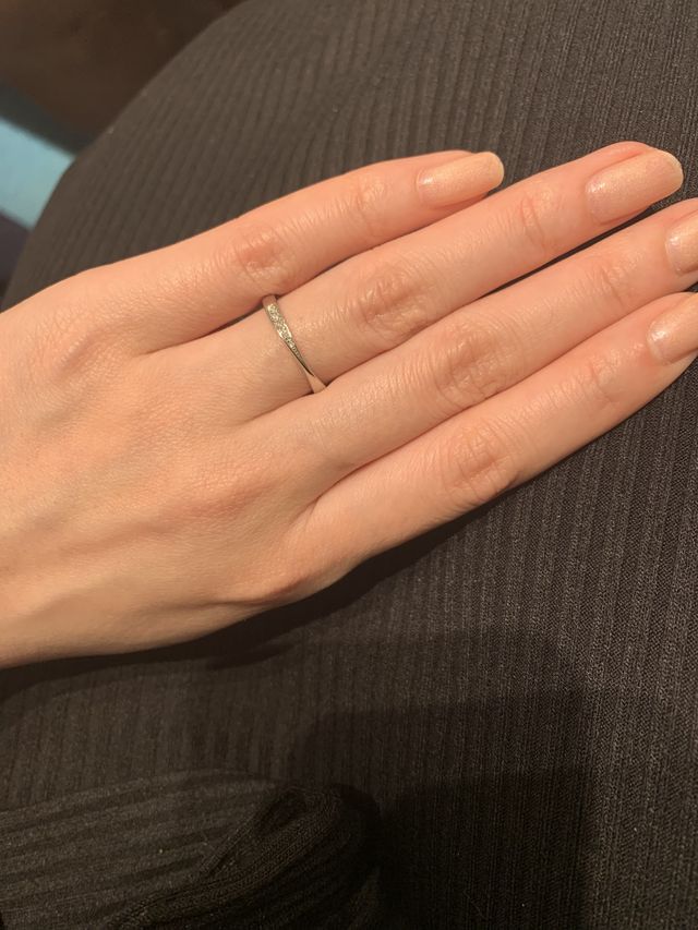 さりげなく輝く感じがお気に入りです！