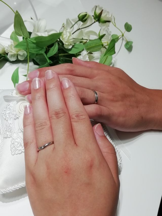結婚指輪を購入しました