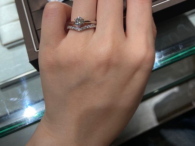 結婚指輪+婚約指輪