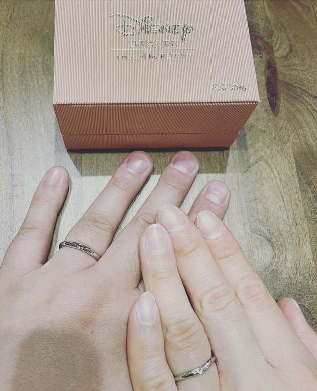 ケイウノさんのディズニーオリジナルBOXに入れて頂きました。