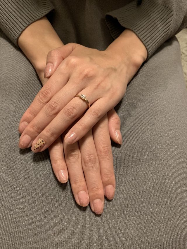 指輪を受け取った日！