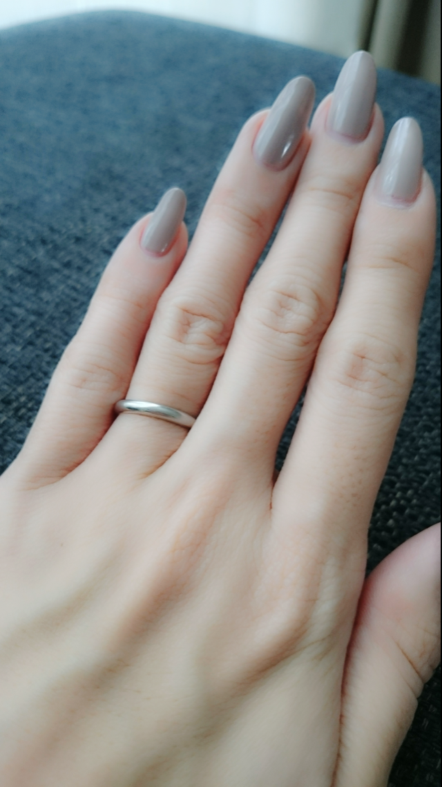 Cartierの結婚指輪です。