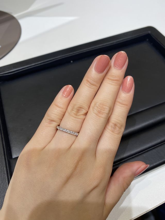 マチネのハーフエタニティリング