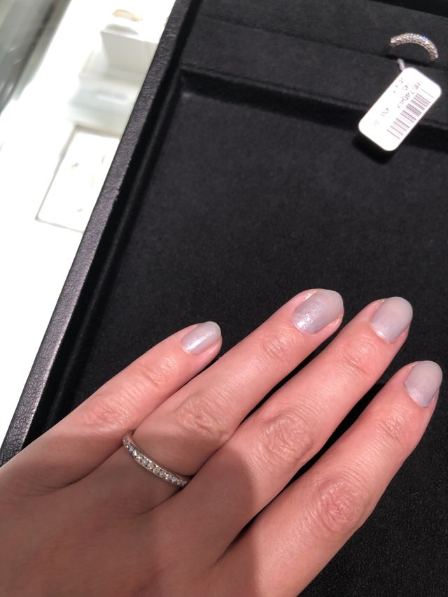 ダイヤモンドウェディングハーフリング