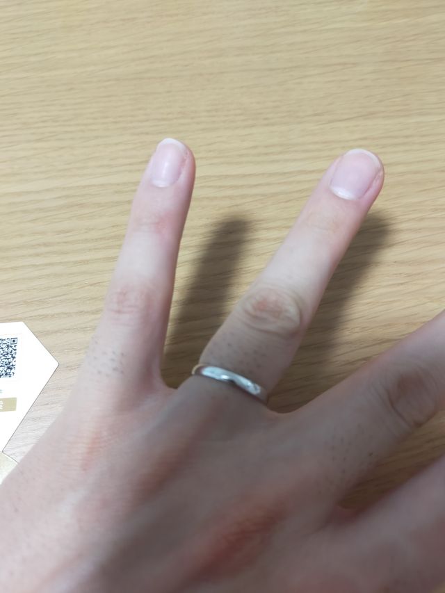 NIESSINGのシンプルな指輪