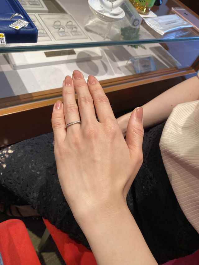 エタニティタイプの結婚指輪