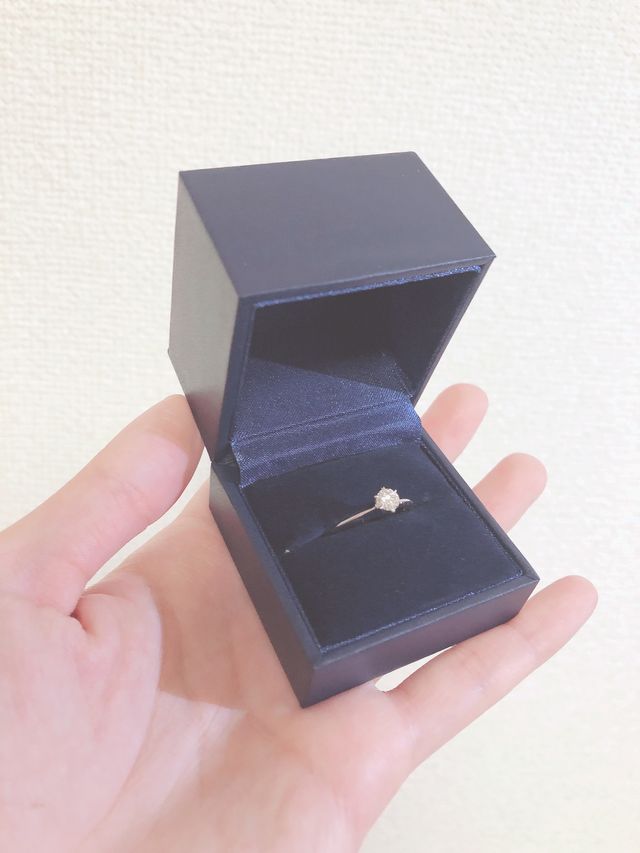 スマイルプロポーズリングを購入しました。