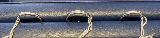 男性もののリングにも違いがあって良かった。