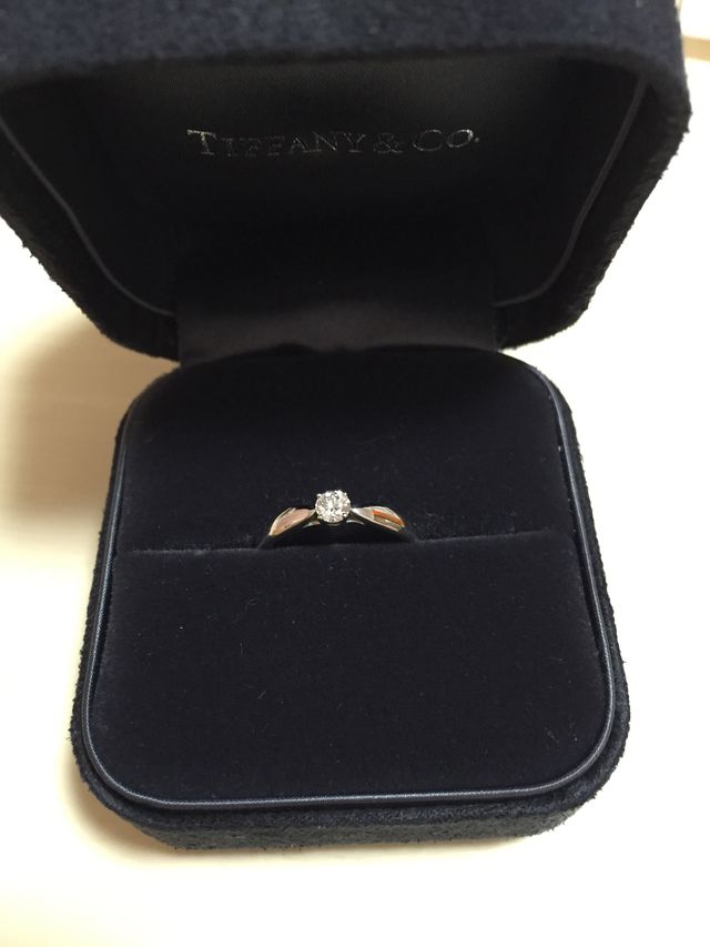 彼からのサプライズプロポーズでした。