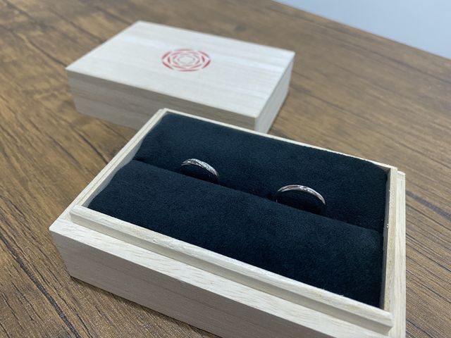 購入させていただいた指輪です。