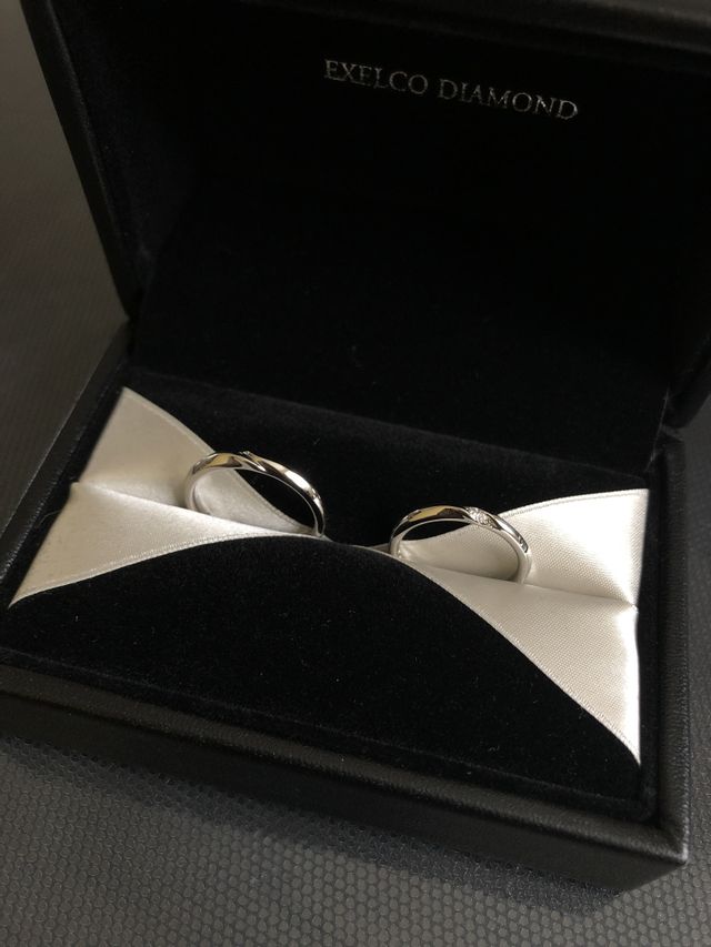 購入した指輪の写真です。