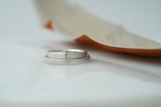 幅や素材にこだわり2人で作りました。