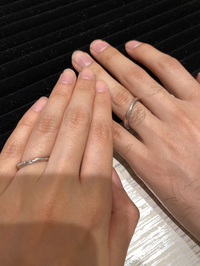 エテルナを試着させていただいた時の写真です。