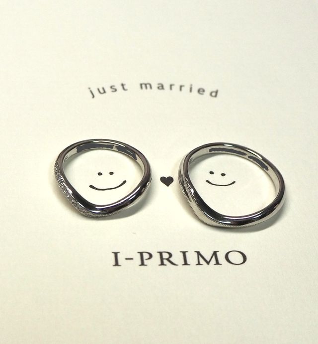 刻印は、記念日・イニシャルも合わせて入れられる文字数でした！