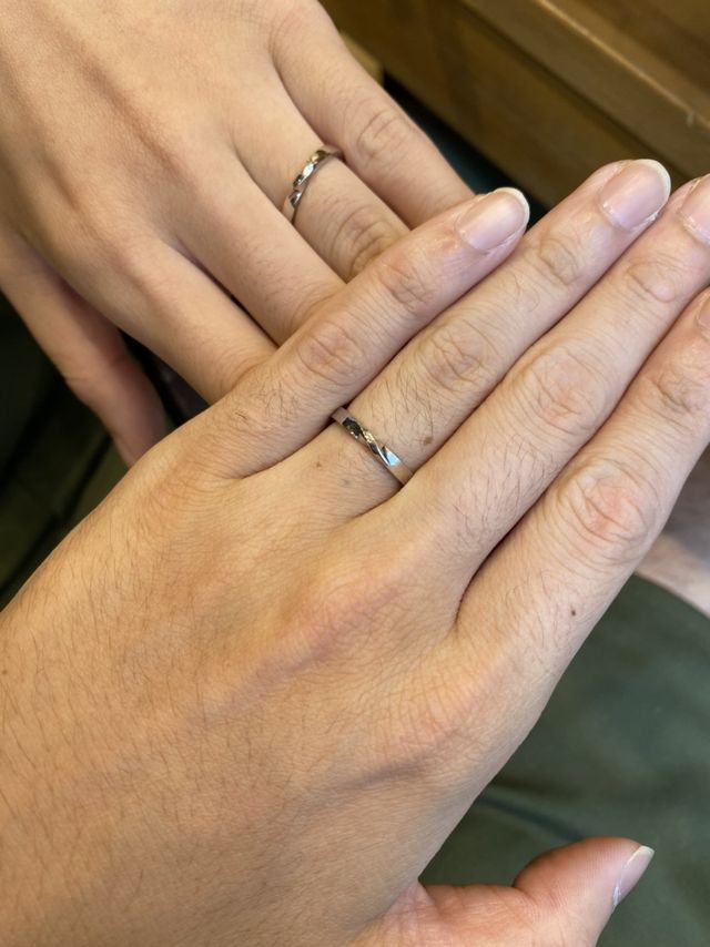 ここから5週間後にダイヤと刻印が入る予定です
