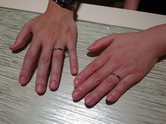 お気に入りのシンプルなリング！