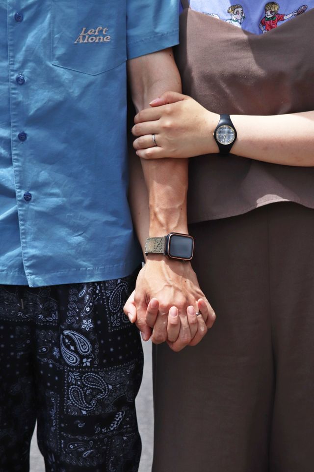 お店の方が撮ってくれました。普段使いもできる雰囲気です。