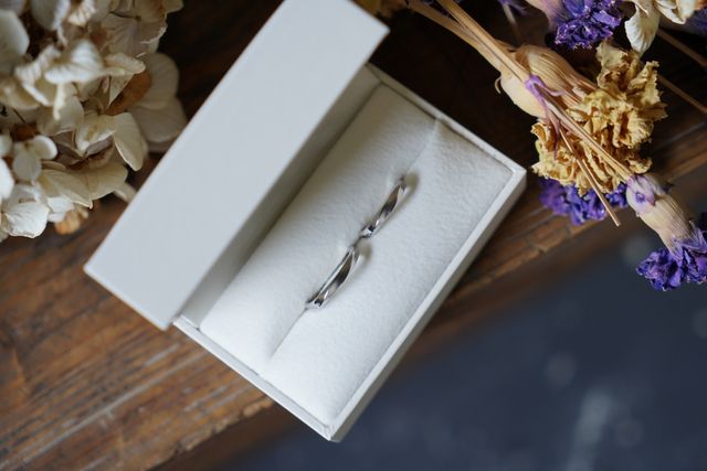 お気に入りの指輪ができ、素敵な写真も撮ってもらえました！