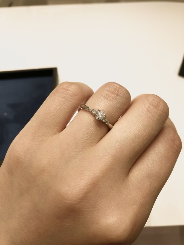 ウェーブライン 0.28ct