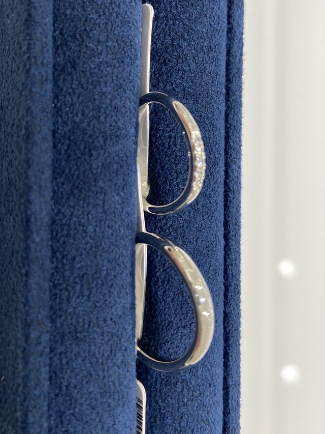 試着した結婚指輪