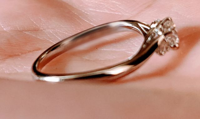 ぼかしの箇所に日付とイニシャルの刻印あり