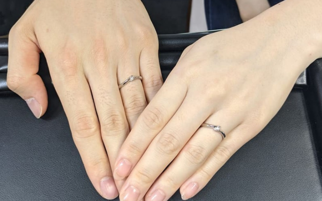 全く同じデザインの、サイズ違いを作っていただきました。