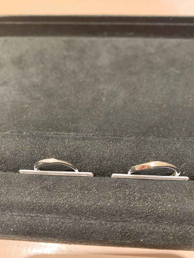 ウェーブの指輪です。