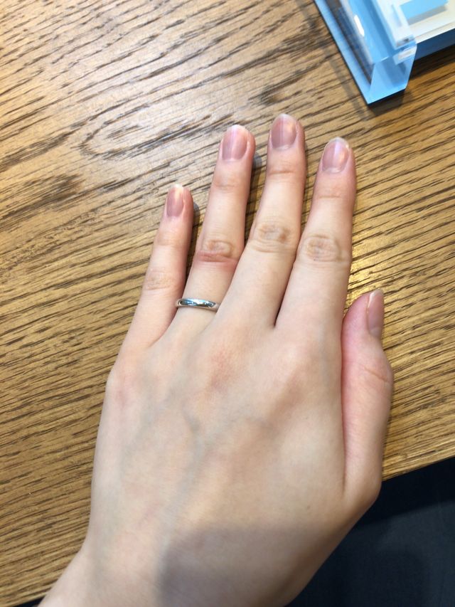 リングディビデュエルを試着した時のものです