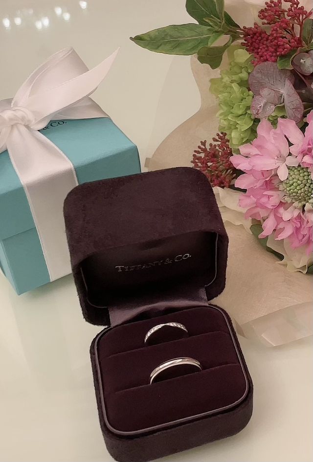 違うタイプのリング/サイズ調整済