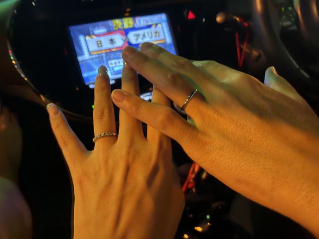 
着用時の写真です。