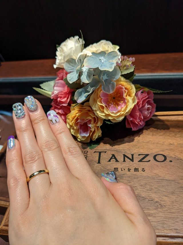 グリーンゴールドという珍しいゴールドがお気に入りです。