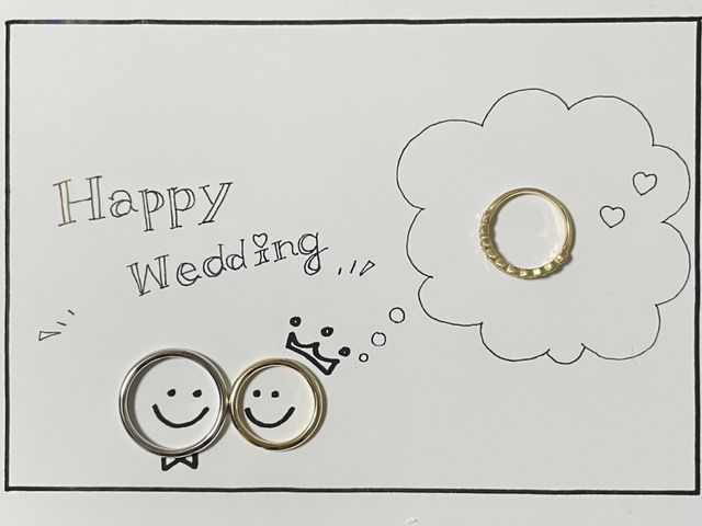 完成した指輪をみて、jkプラネットでよかったと思いました！