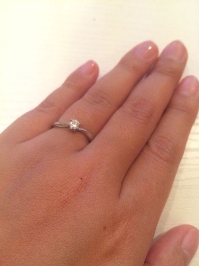 上品なウェーブラインです。